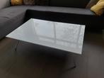salontafel, Huis en Inrichting, Tafels | Salontafels, Ophalen, Gebruikt, Metaal, 100 tot 150 cm