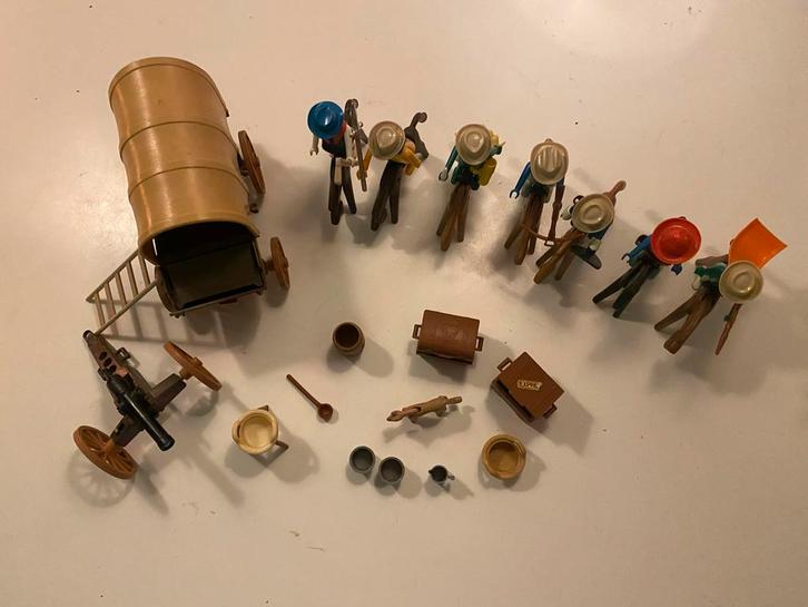 Playmobil Cowboyset - Compleet met Figuren en Accessoires, Kinderen en Baby's, Speelgoed | Playmobil, Gebruikt, Los playmobil