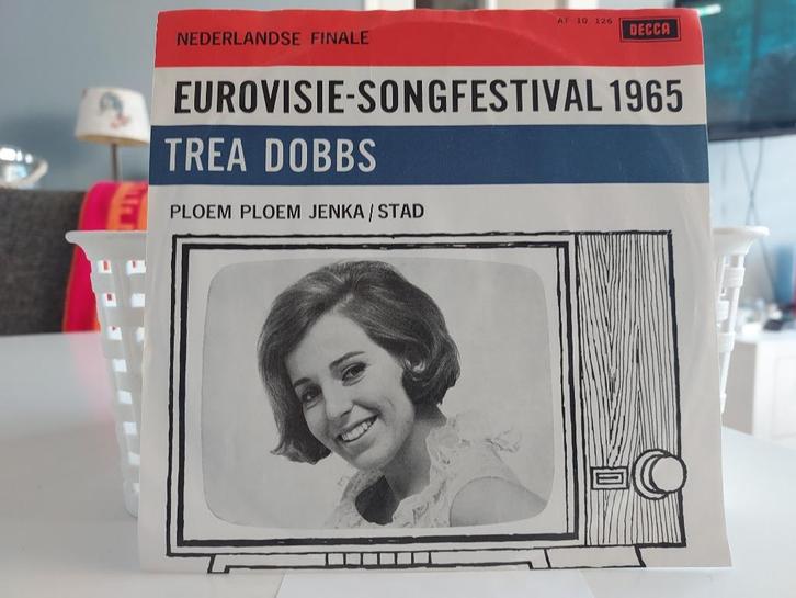 7" Single Trea Dobbs - Ploem Ploem Jenka / Stad, Cd's en Dvd's, Vinyl Singles, Gebruikt, Single, Pop, 7 inch, Ophalen of Verzenden