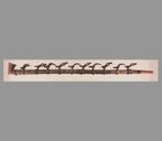 Traditionele Senufo pijp met 10 dierenfiguurtjes (251012-09), Antiek en Kunst, Kunst | Niet-Westerse kunst, Ophalen of Verzenden