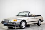 Saab 900 Turbo Cabriolet (bj 1993), Gebruikt, Cabriolet, Leder, Handgeschakeld