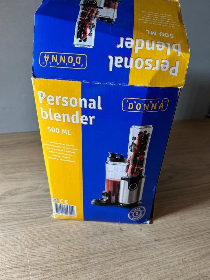 NIEUW | Prima Donna Personal Blender, Witgoed en Apparatuur, Blenders, Nieuw, Blender, Ophalen of Verzenden