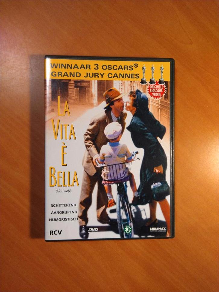 DVD La Vita E Bella, Cd's en Dvd's, Dvd's | Drama, Zo goed als nieuw, Drama, Alle leeftijden, Ophalen of Verzenden