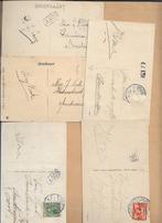 5 kaarten verstuurd door  Wim Kan of  Corrie vonk, Verzenden, 1940 tot 1960, Gelopen, Zuid-Holland