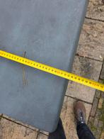 Mooie tuintafel met betonnen blad gratis !, Tuin en Terras, Ophalen, Gebruikt, Rechthoekig