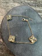 Prachtige 14k gouden Klavertje armband, Ophalen of Verzenden, Nieuw, Goud