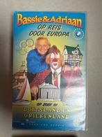 Bassie & Adriaan: Op Reis Door Europa (VHS), Cd's en Dvd's, VHS | Film, Alle leeftijden, Ophalen of Verzenden, Gebruikt, Nederlandstalig