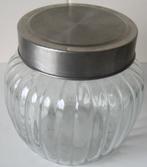 Snoeppot Ribbel, Ophalen of Verzenden, Zo goed als nieuw, Glas, Pot, Bus of Blik