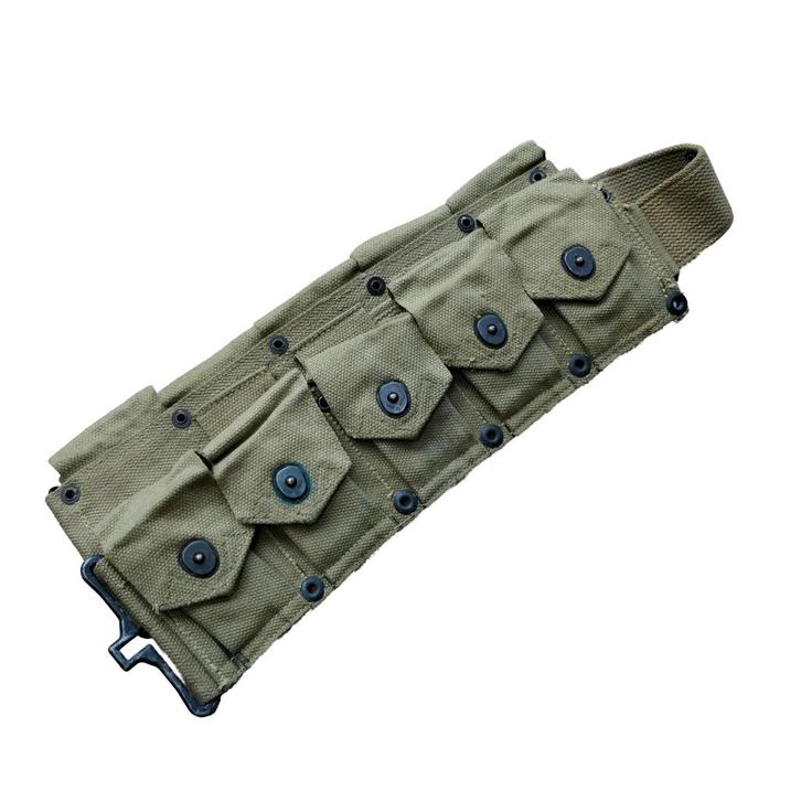 WWII US Garand Ammo Belt 1942, Verzamelen, Militaria | Tweede Wereldoorlog, Embleem of Badge, Amerika, Ophalen of Verzenden