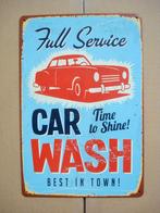 NIEUW - Car wash metalen bord - 30x20, Ophalen of Verzenden