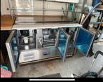SPOED! Polar HORECA koelvitrine compleet met balie (makeline, 200 liter of meer, 60 cm of meer, Met aparte vriezer, Zo goed als nieuw
