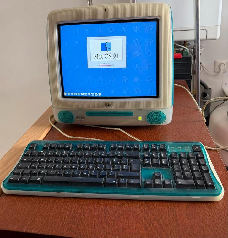 Vintage iMac G3 - Klassieker!, Computers en Software, Vintage Computers, Ophalen of Verzenden