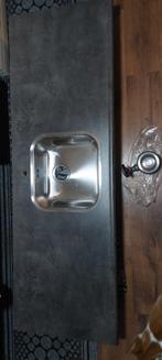 Keukenblad met RVS Spoelbak Franke LxB 1805x600mm, Huis en Inrichting, Ophalen, 150 tot 200 cm, Nieuw, Minder dan 100 cm