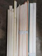 Plinten partij houten gegrond grondverf, Doe-het-zelf en Verbouw, Plinten en Afwerking, Ophalen, Nieuw, Mdf, 200 tot 250 cm