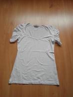 maat M leuk wit shirt met pofmouw merk NIOI z.g.a.n., Maat 38/40 (M), NIOI, Wit, Zo goed als nieuw