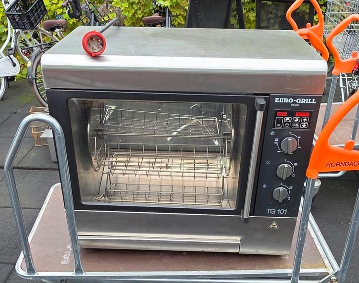Professionele Euro-Grill TG101 Oven / Grill – 380V – In Goed, Witgoed en Apparatuur, Ovens, Zo goed als nieuw, Minder dan 45 cm