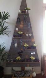 Super leuke houten kerstboom, Diversen, Ophalen, Gebruikt