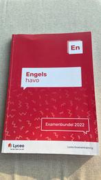 Examenbundel engels havo 2022, Ophalen of Verzenden, Zo goed als nieuw