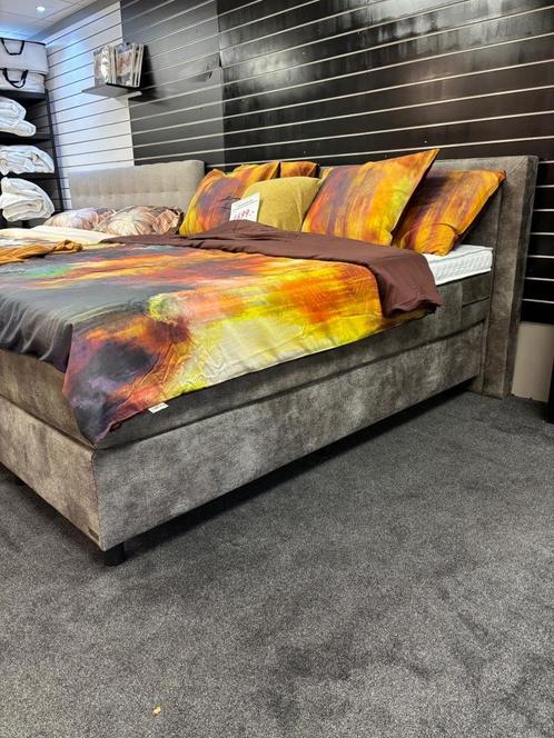 Boxspring Oslo Mirza  180x200, Huis en Inrichting, Slaapkamer | Boxsprings, Nieuw, 180 cm, 200 cm, Tweepersoons, Overige kleuren