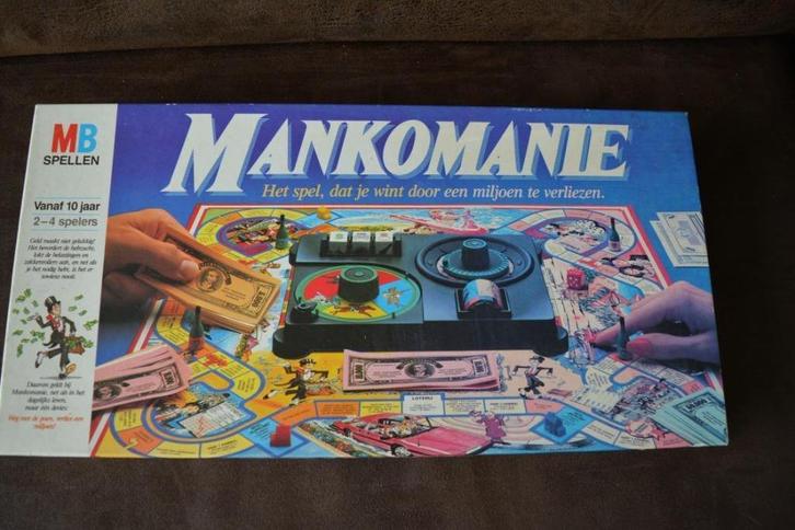 mancomanie bordspel, Hobby en Vrije tijd, Gezelschapsspellen | Bordspellen, Gebruikt, Verzenden