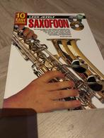Leer Jezelf Saxofoon - Boek met CD/DVD, Muziek en Instrumenten, Bladmuziek, Overige genres, Ophalen of Verzenden, Zo goed als nieuw