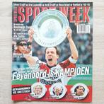 Sportweek kampioenbijlage  Feyenoord seizoen 1998-1999., Verzenden, Zo goed als nieuw, Feyenoord, Boek of Tijdschrift