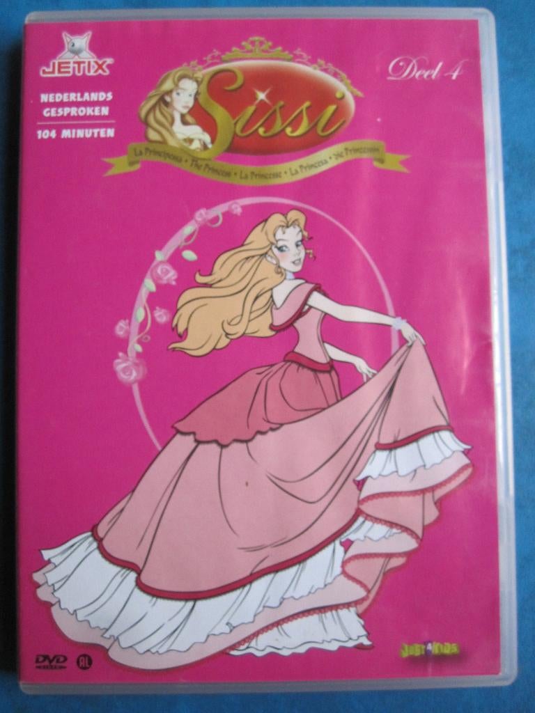 Princess Sissi Deel 4, Tekenfilm, Ophalen of Verzenden, Zo goed als nieuw, Alle leeftijden