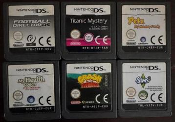 Nintendo DS games 6x zo goed als nieuw! beschikbaar voor biedingen