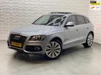 Audi Q5 2.0 TFSI hybrid quattro Pro line PANO, Auto's, Audi, Euro 5, Gebruikt, Zwart, Leder en Stof