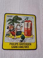 sticker Philips Batterijen gaan lang mee ( 1 ), Verzamelen, Stickers, Ophalen of Verzenden, Zo goed als nieuw, Bedrijf of Vereniging