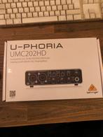 Behringer U-Phoria UMC202HD Audio Interface, Muziek en Instrumenten, Midi-apparatuur, Ophalen of Verzenden, Nieuw