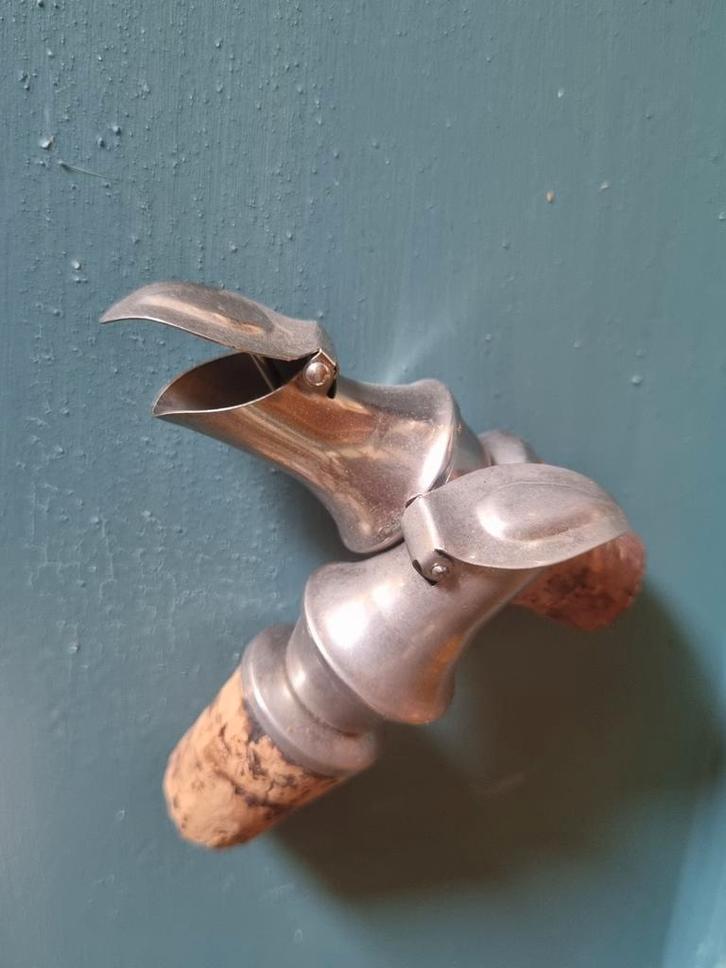 Schenkertjes flessen stop, Antiek en Kunst, Curiosa en Brocante, Ophalen of Verzenden