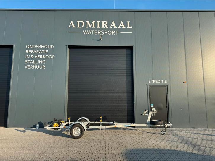 Pega Euroliner ( Kantelbaar ), Watersport en Boten, Boottrailers, Sloepentrailer, Minder dan 6 meter, Kantelbaar, Ophalen