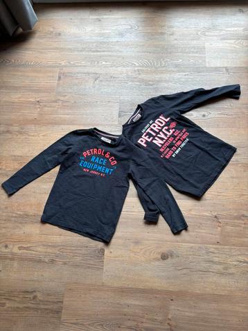 2 shirts merk petrol industries maat 128 beschikbaar voor biedingen