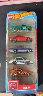 Hotwheels Nissan 5-Pack, Hobby en Vrije tijd, Modelauto's | Overige schalen, Nieuw, Ophalen of Verzenden, Auto