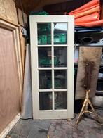 Binnen deur. Stomp met glas, Ophalen, 80 tot 100 cm, Binnendeur, Zo goed als nieuw