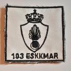 Borstembleem uitzending SFOR 103 ESKKMAR, Verzamelen, Ophalen of Verzenden, Landmacht, Nederland, Embleem of Badge