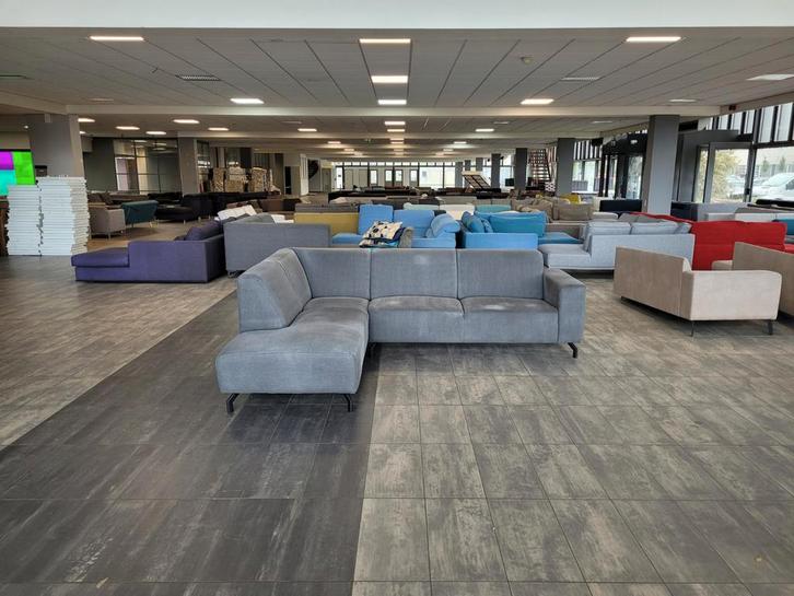 ✅️️️ GEREINIGD grijze hoekbank 280x220 | GRATIS BEZORGEN, Huis en Inrichting, Banken | Bankstellen, Zo goed als nieuw, Hoekbank