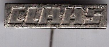 CLAAS zilverkleurig landbouwmachines speldje ( F_017 ), Verzamelen, Speldjes, Pins en Buttons, Zo goed als nieuw, Speldje of Pin