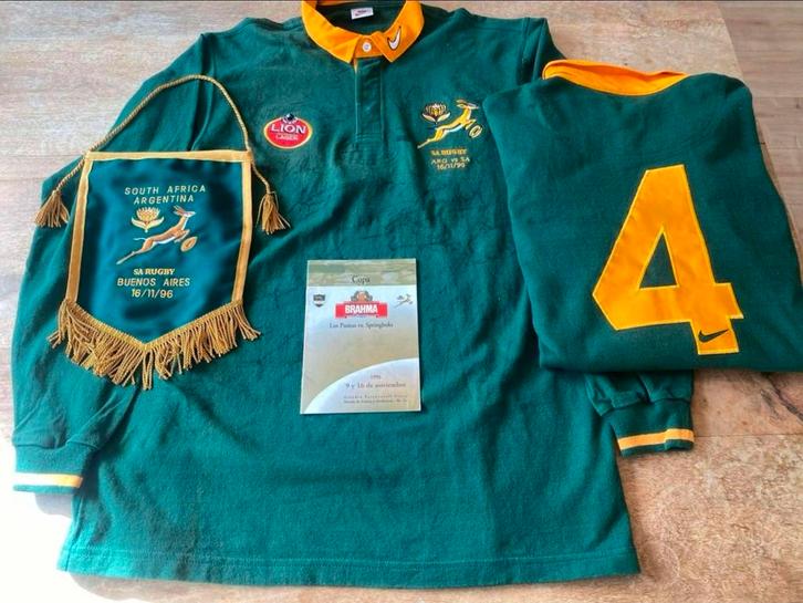 Zuid-Afrika tour Argentinië 1996 – gesigneerde shirts (Lion, Verzamelen, Sportartikelen en Voetbal, Shirt, Buitenlandse clubs