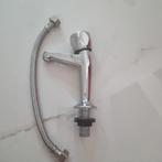 Fonteinkraan - Chroom, Ophalen of Verzenden, Gebruikt, Rvs, Kraan