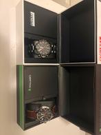 2x Certina ds podium chronograaf, Sieraden, Tassen en Uiterlijk, Horloges | Heren, Overige merken, Overige materialen, Leer, Polshorloge