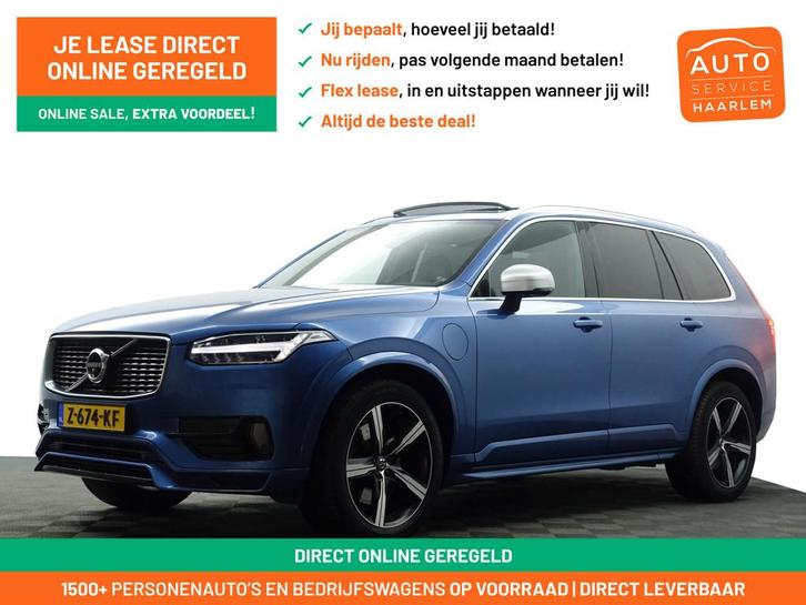 Volvo XC90 2.0 T8 Twin Engine AWD R-Design- 7 Pers, Carbon A, Auto's, Volvo, Bedrijf, Te koop, XC90, 360° camera, 4x4, ABS, Achteruitrijcamera