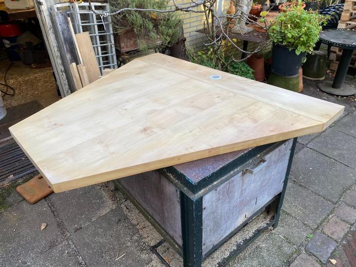 bureaublad werkblad werktafel computertafel keukenblad, Huis en Inrichting, Bureaus, Gebruikt, Stabureau, Ophalen