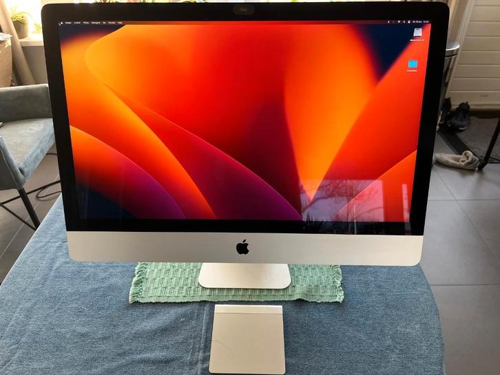 Zeer nette en snelle iMac 27', Computers en Software, Apple Desktops, Zo goed als nieuw, iMac, HDD, 3 tot 4 Ghz, 64 GB of meer