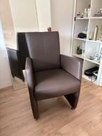 Leren Fauteuil - Zeer Goede Staat, Huis en Inrichting, Fauteuils, Ophalen, Minder dan 75 cm, Leer, Zo goed als nieuw