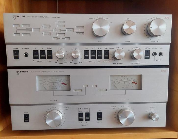 PHILIPS LABORATORIES 22AH 578 / 22AH 572, Audio, Tv en Foto, Stereo-sets, Tuner of Radio, Philips, Ophalen of Verzenden