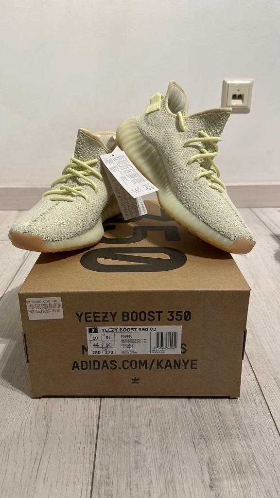 Yeezy Boost 350 V2 Butter | Size 10 (nieuw in doos + bon), Kleding | Heren, Schoenen, Nieuw, Sneakers of Gympen, Overige kleuren