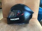 AGV motorhelm ducati dark rider V2 maat L matzwart, Ophalen of Verzenden, Tweedehands, Integraalhelm, AGV