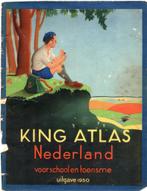 oude King schoolatlas, Nederland, Gelezen, Ophalen of Verzenden, 1800 tot 2000